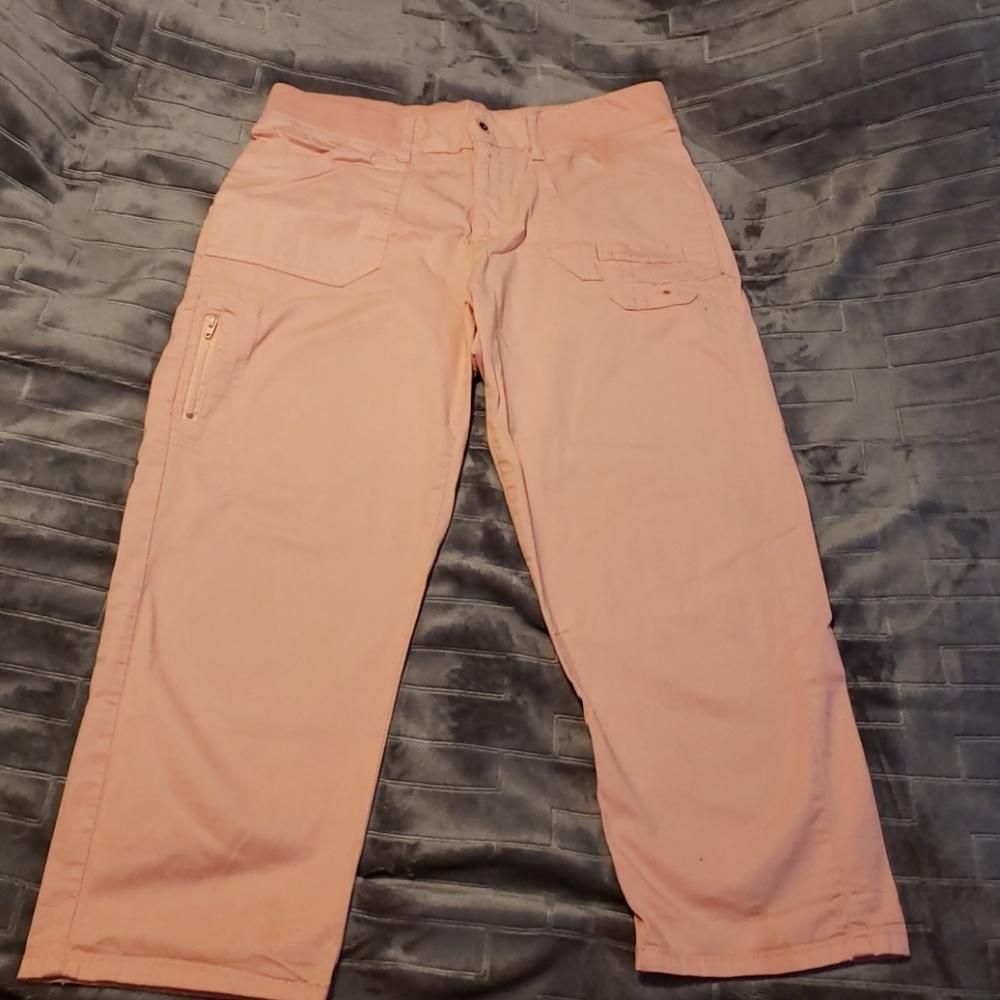 Stretch lightweight cargo capris